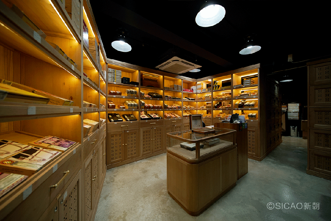SICAO High-end Design | Hong Kong Luxury Cigar Room: Take just one more look and you'll be hooked!
