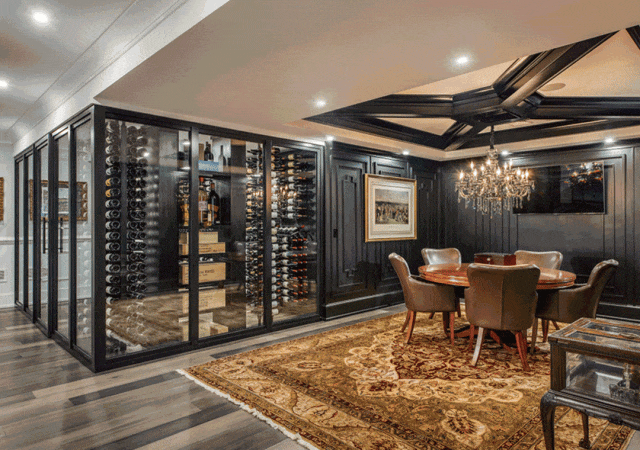 The not-so-common wine cabinet, due to its 